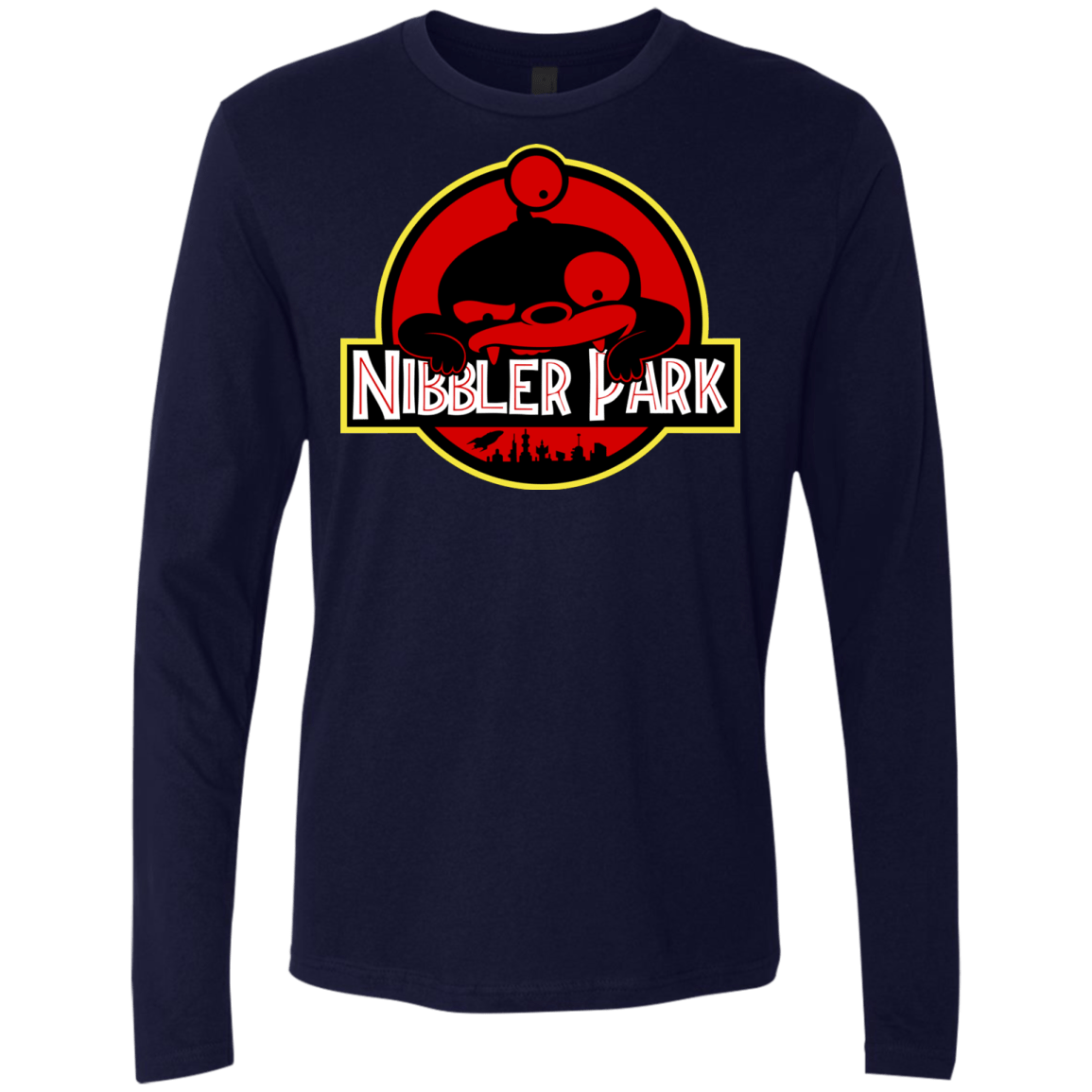 T-Shirts Midnight Navy / S Nibbler Park Men's Premium Long Sleeve