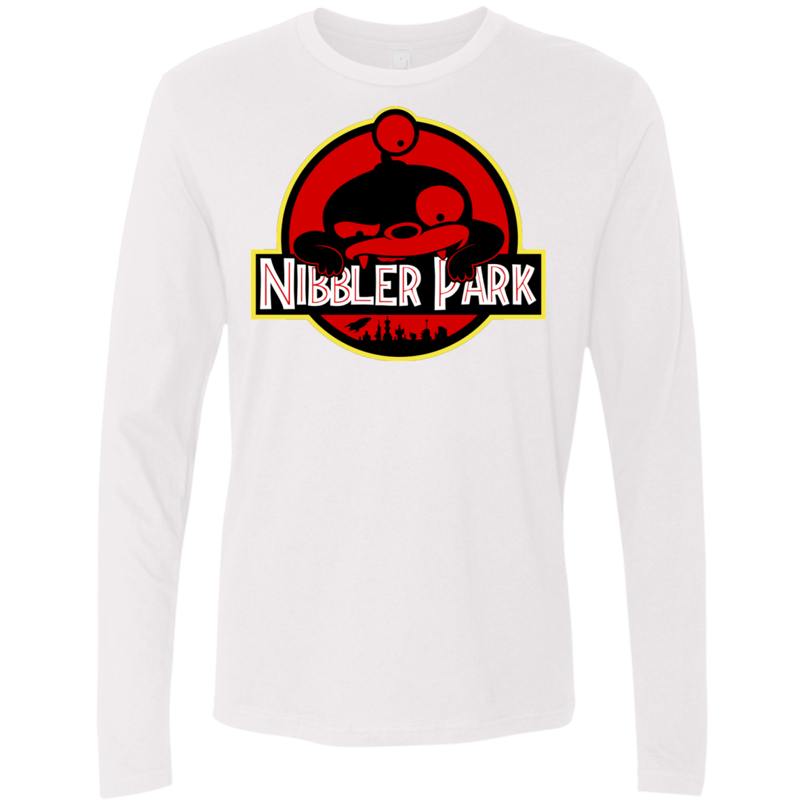 T-Shirts White / S Nibbler Park Men's Premium Long Sleeve