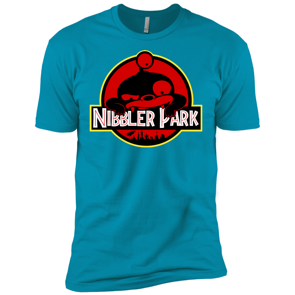 T-Shirts Turquoise / X-Small Nibbler Park Men's Premium T-Shirt