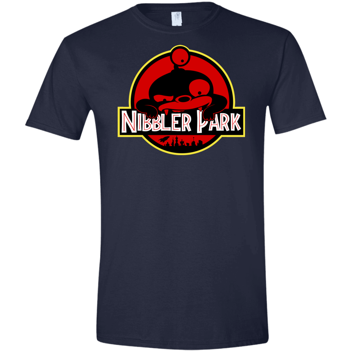 T-Shirts Navy / X-Small Nibbler Park Men's Semi-Fitted Softstyle