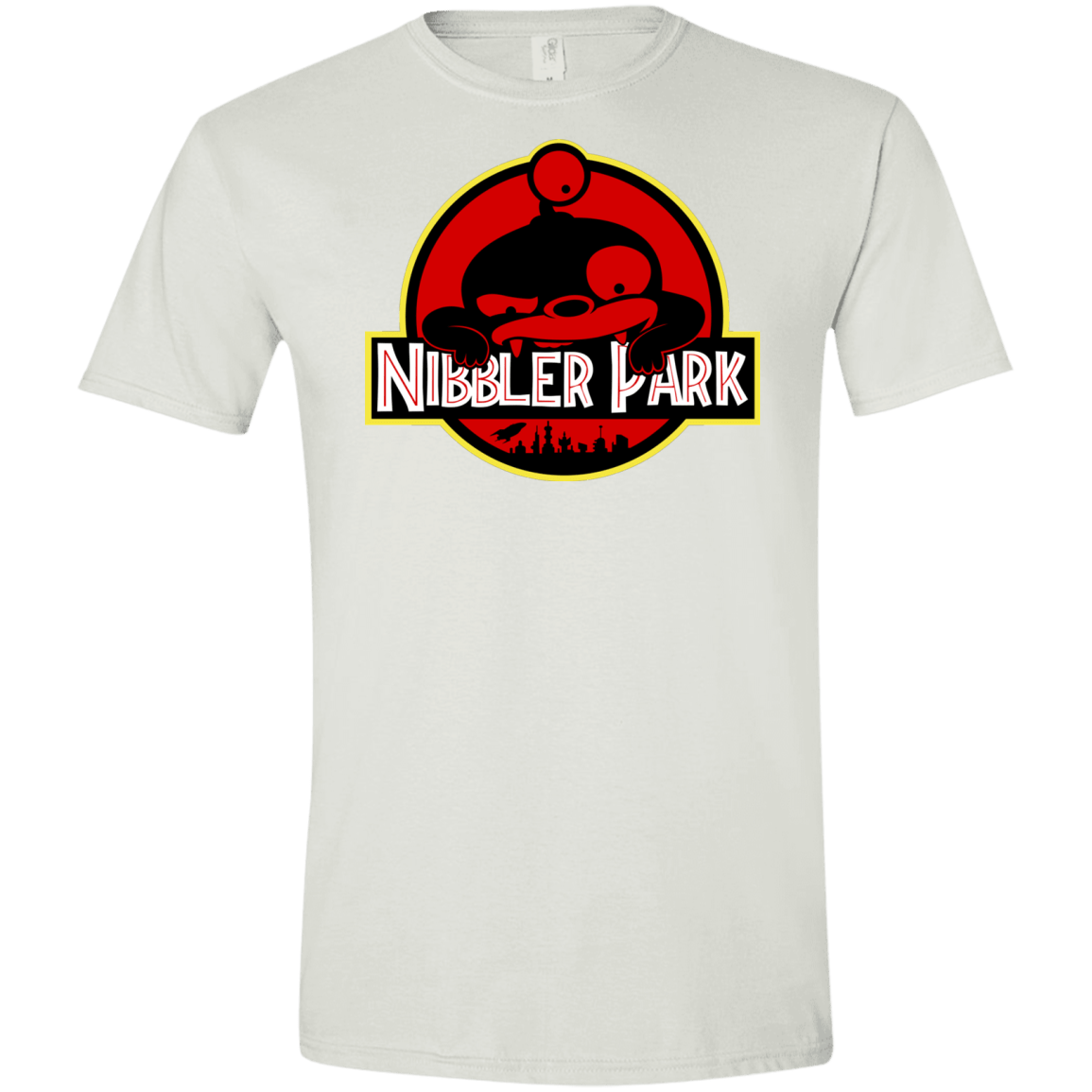 T-Shirts White / X-Small Nibbler Park Men's Semi-Fitted Softstyle