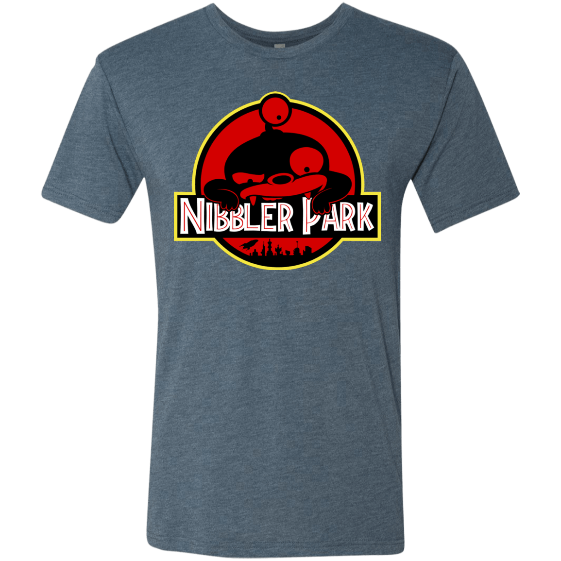 T-Shirts Indigo / S Nibbler Park Men's Triblend T-Shirt