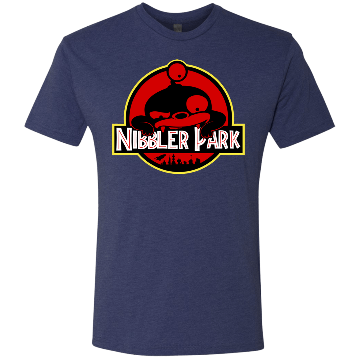 T-Shirts Vintage Navy / S Nibbler Park Men's Triblend T-Shirt