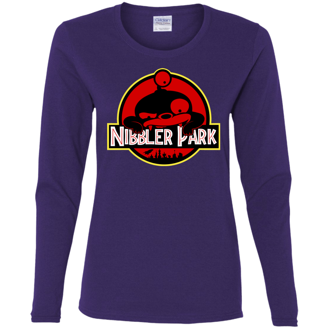 T-Shirts Purple / S Nibbler Park Women's Long Sleeve T-Shirt