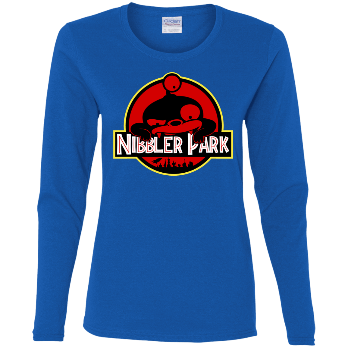 T-Shirts Royal / S Nibbler Park Women's Long Sleeve T-Shirt