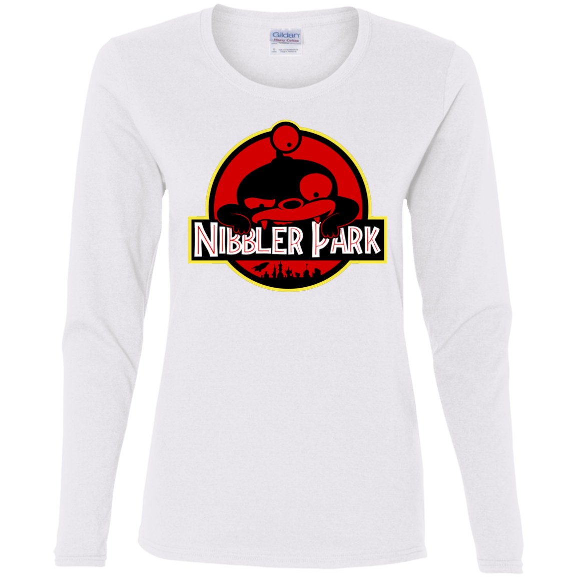 T-Shirts White / S Nibbler Park Women's Long Sleeve T-Shirt