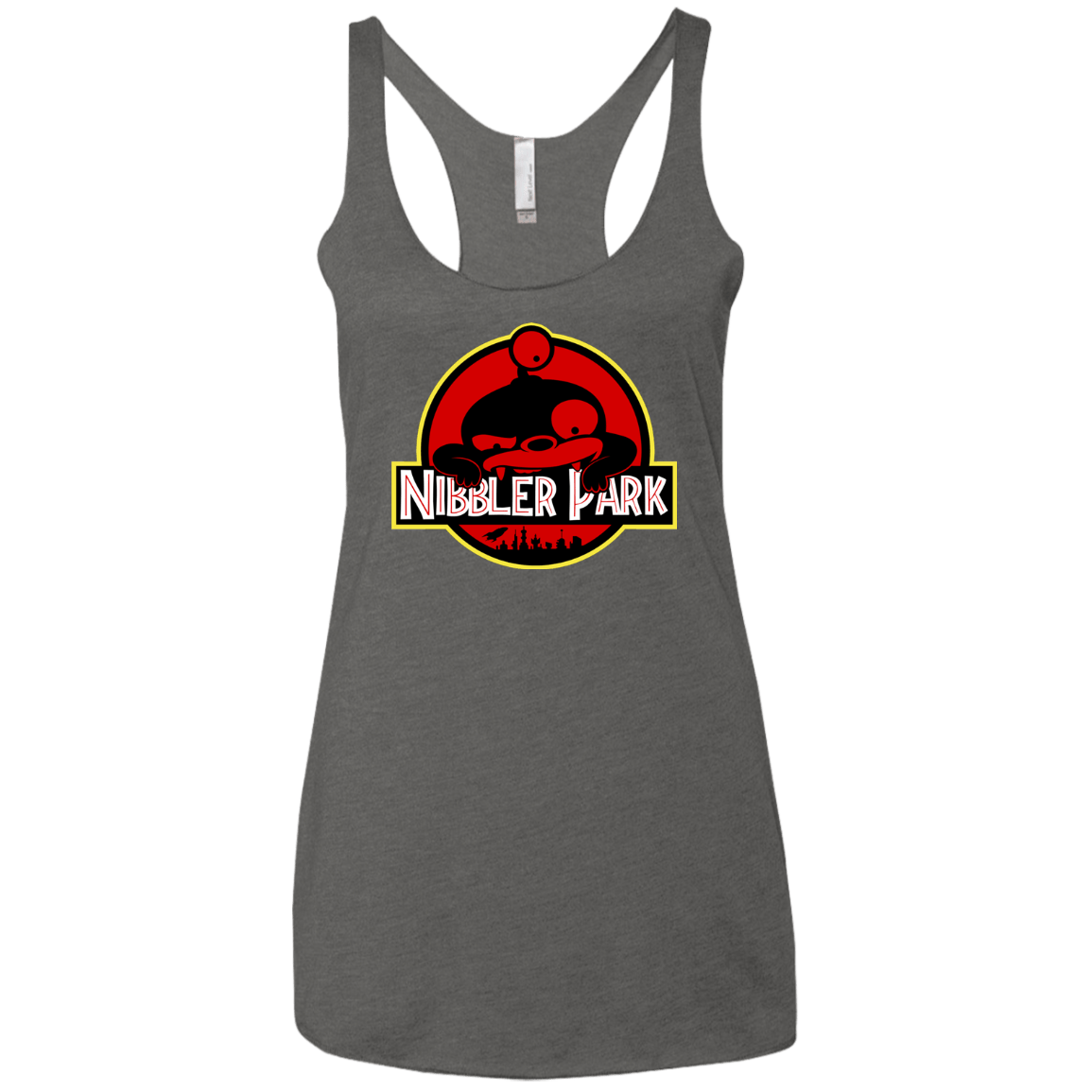 T-Shirts Premium Heather / X-Small Nibbler Park Women's Triblend Racerback Tank