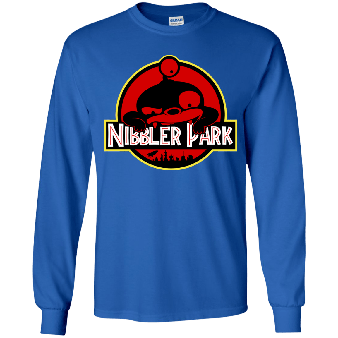 T-Shirts Royal / YS Nibbler Park Youth Long Sleeve T-Shirt