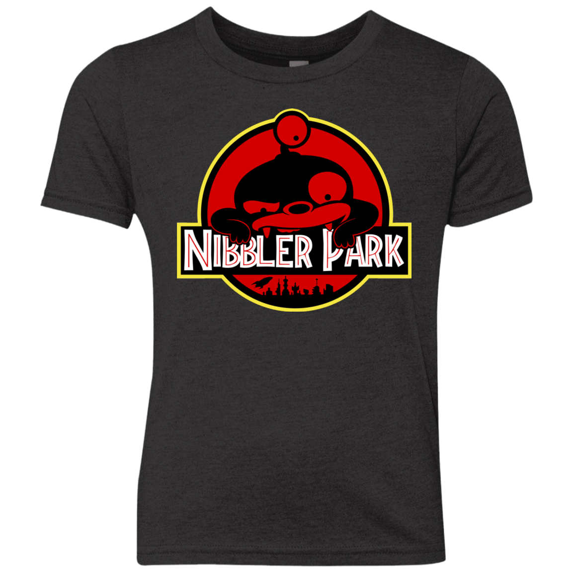 T-Shirts Vintage Black / YXS Nibbler Park Youth Triblend T-Shirt