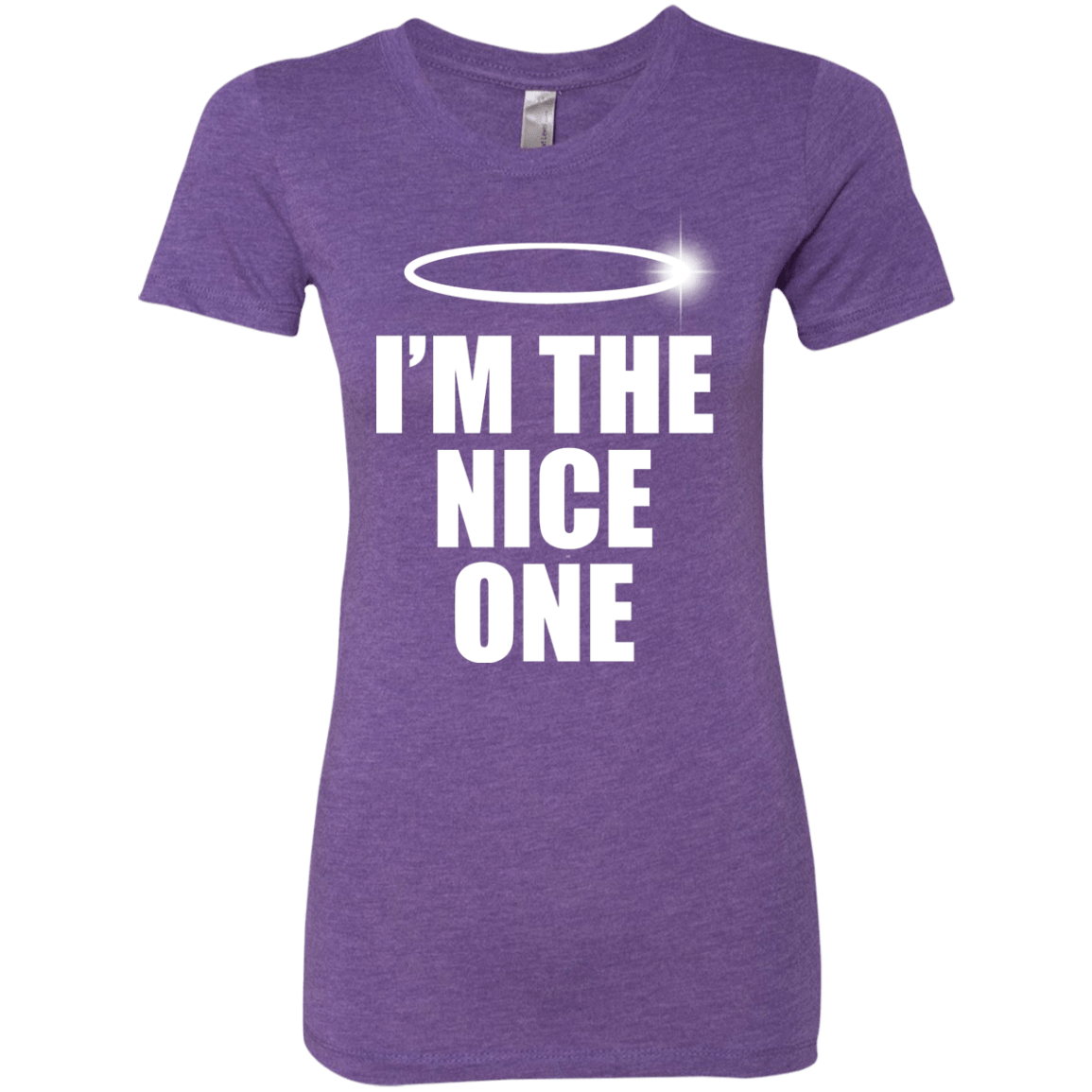 T-Shirts Purple Rush / Small Nice One Women's Triblend T-Shirt