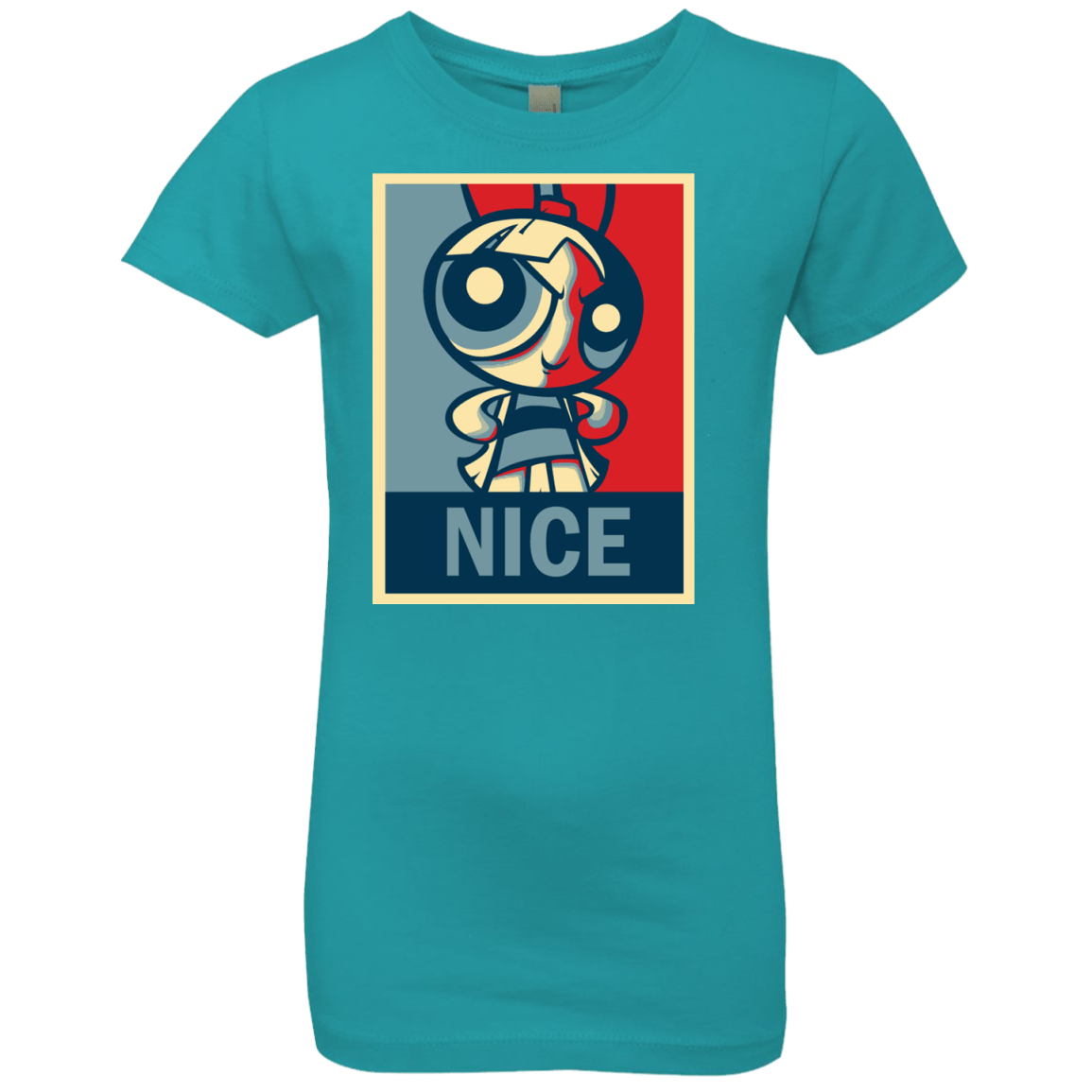 T-Shirts Tahiti Blue / YXS Nice Powerpuff Girls Premium T-Shirt