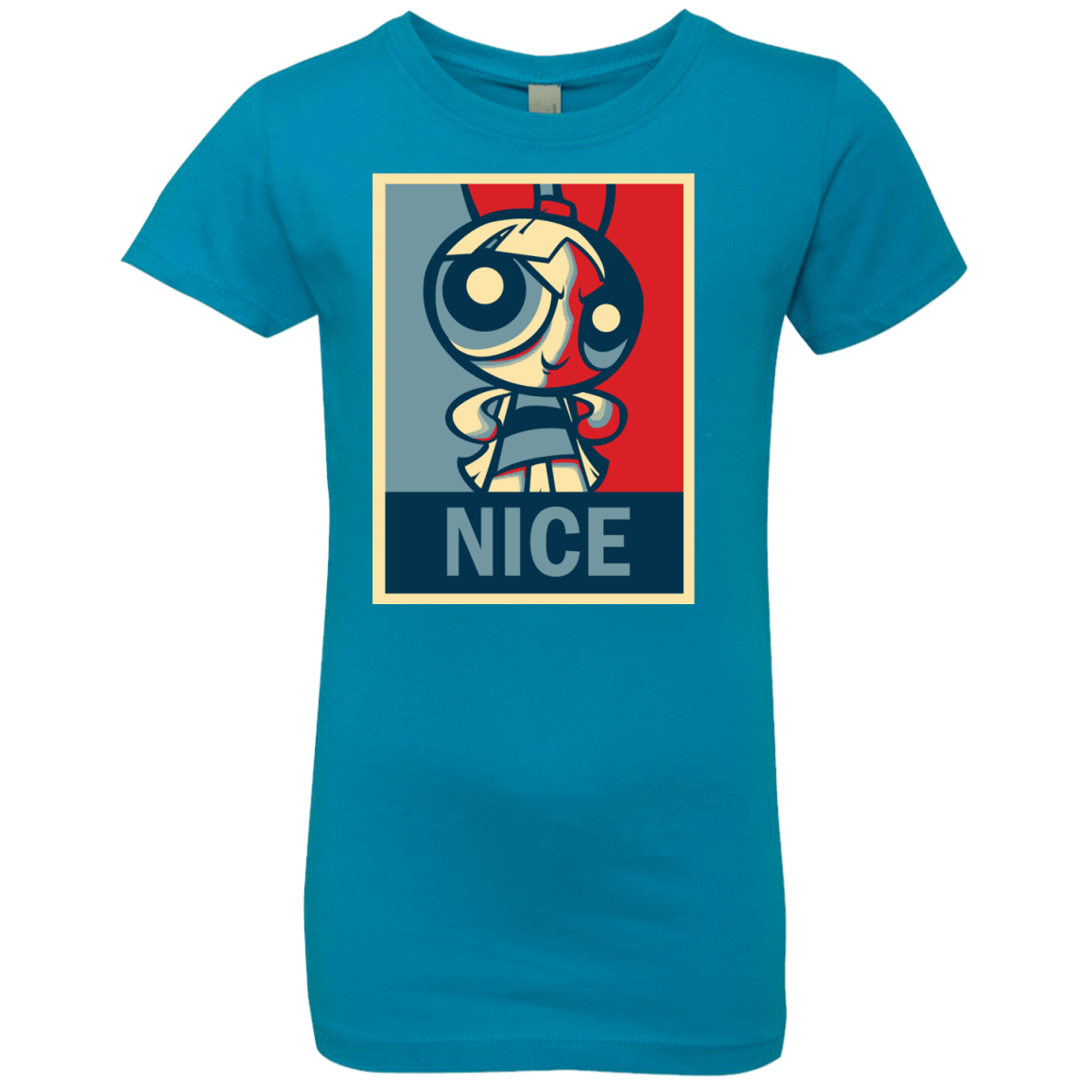 T-Shirts Turquoise / YXS Nice Powerpuff Girls Premium T-Shirt