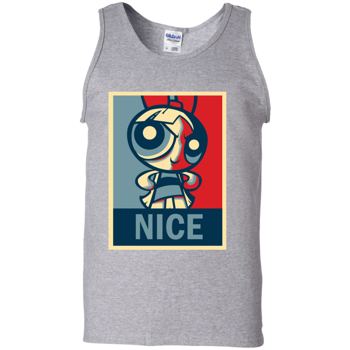 T-Shirts Sport Grey / S Nice Powerpuff Men's Tank Top