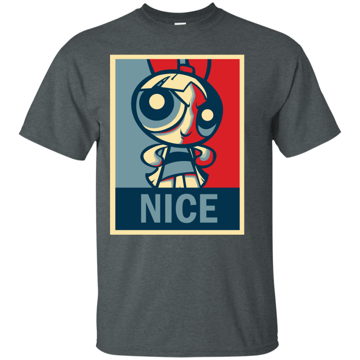 T-Shirts Dark Heather / S Nice Powerpuff T-Shirt