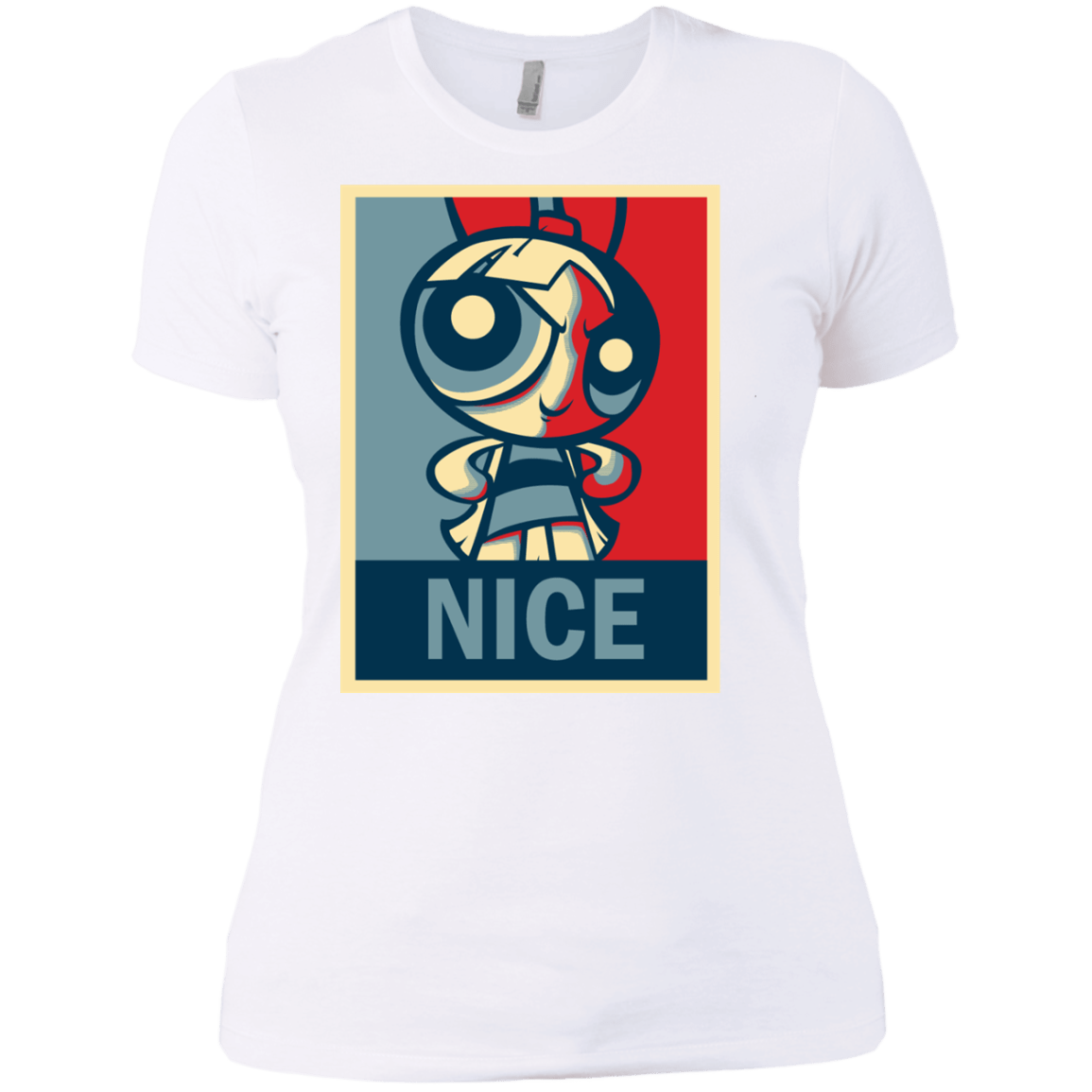 T-Shirts White / X-Small Nice Powerpuff Women's Premium T-Shirt