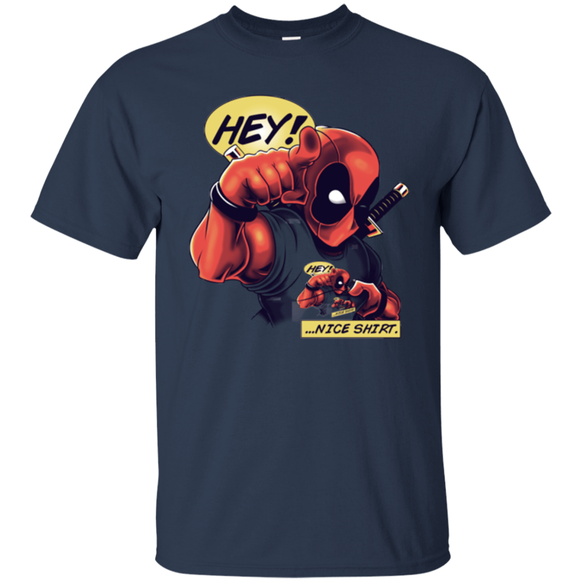 T-Shirts Navy / Small Nice Shirt T-Shirt