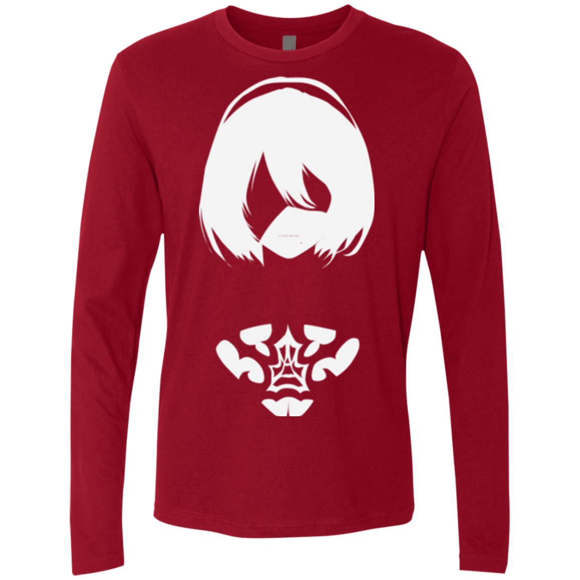 T-Shirts Cardinal / Small Nier Men's Premium Long Sleeve