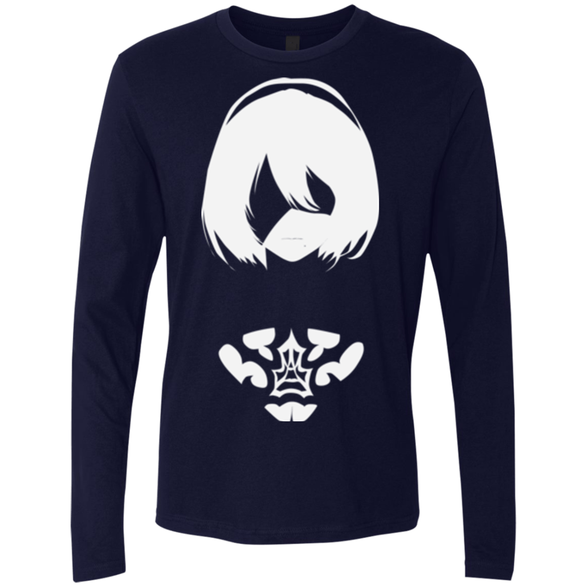 T-Shirts Midnight Navy / Small Nier Men's Premium Long Sleeve