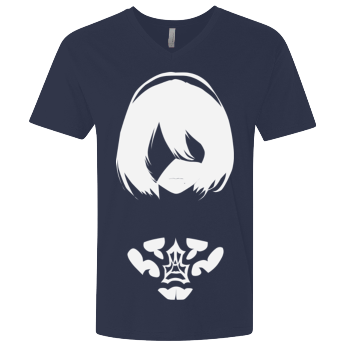 T-Shirts Midnight Navy / X-Small Nier Men's Premium V-Neck