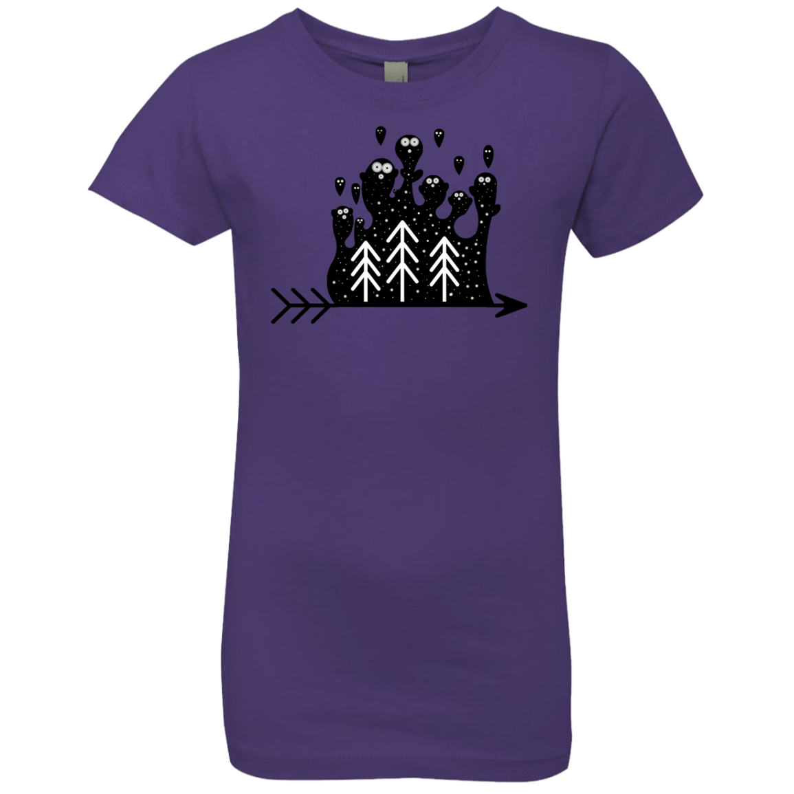 T-Shirts Purple Rush / YXS Night Creatures Girls Premium T-Shirt