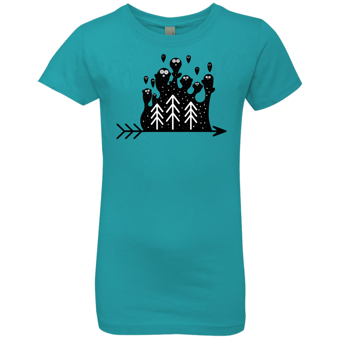 T-Shirts Tahiti Blue / YXS Night Creatures Girls Premium T-Shirt