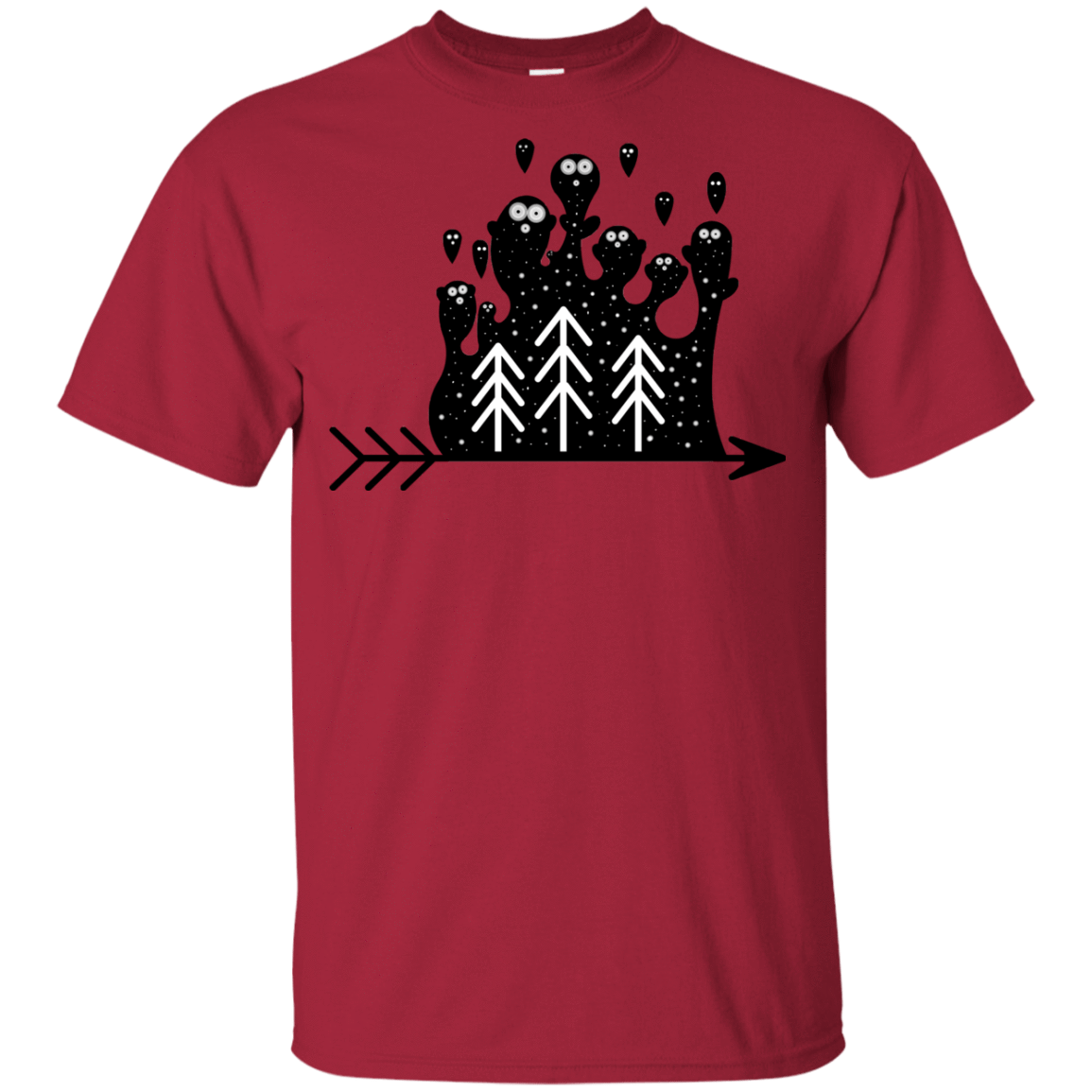 T-Shirts Cardinal / YXS Night Creatures Youth T-Shirt