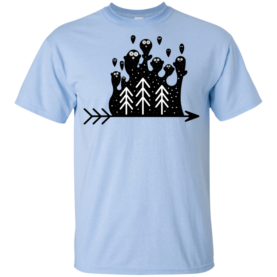 T-Shirts Light Blue / YXS Night Creatures Youth T-Shirt