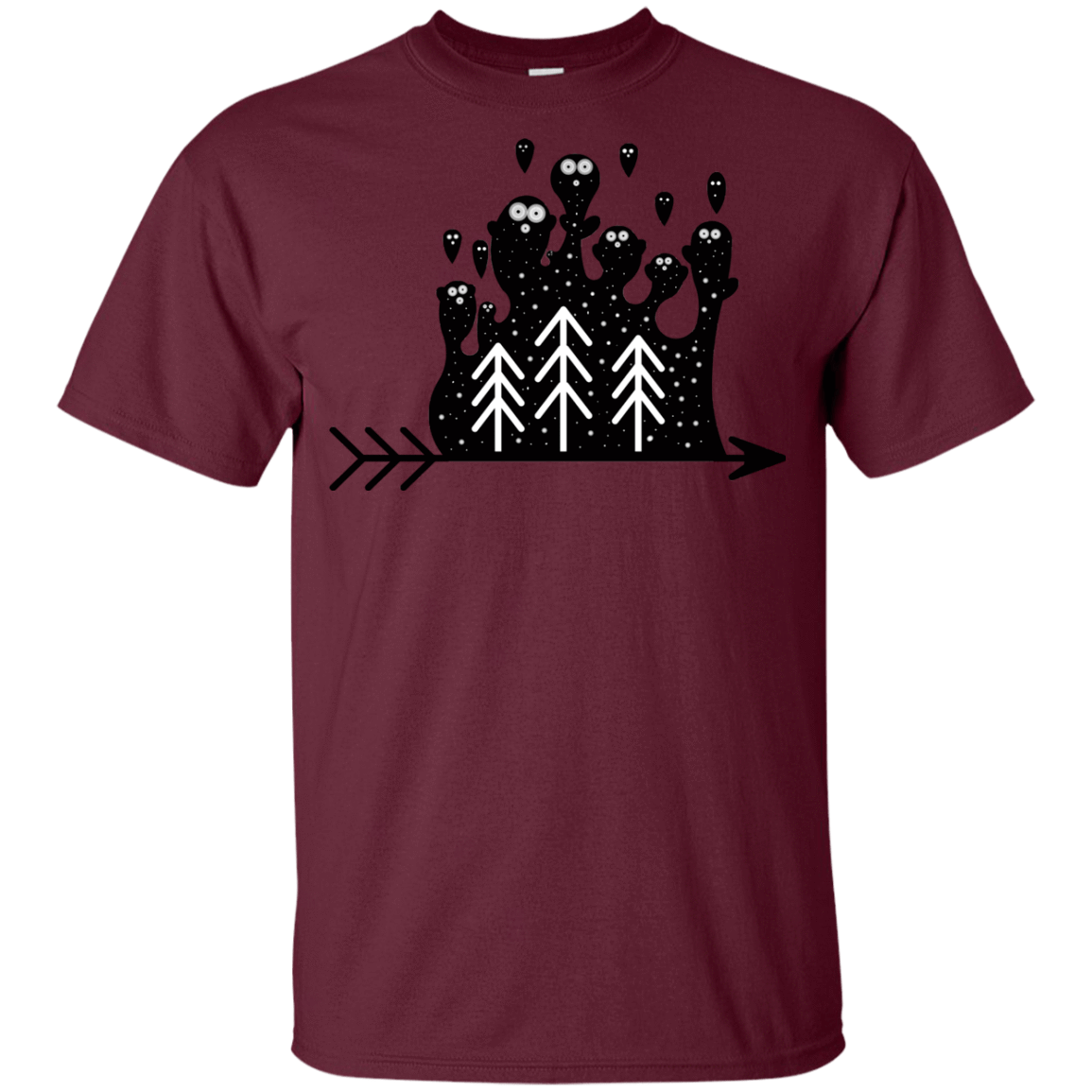 T-Shirts Maroon / YXS Night Creatures Youth T-Shirt