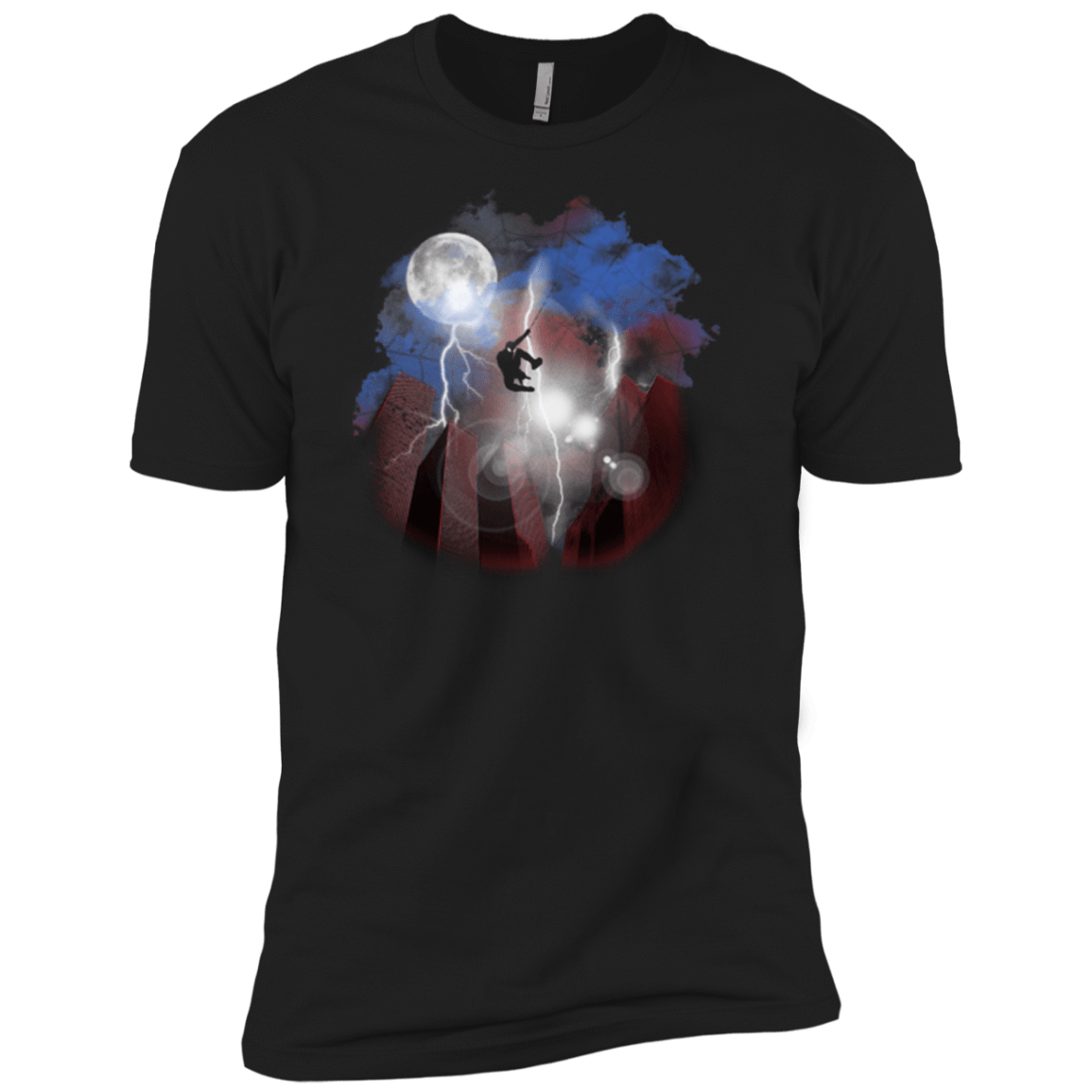 T-Shirts Black / X-Small Night of The Spider Men's Premium T-Shirt