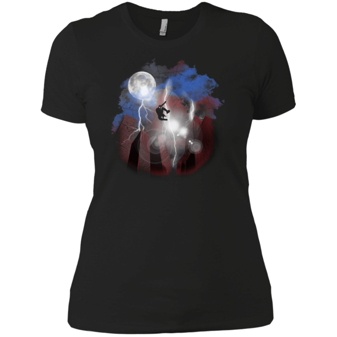 T-Shirts Black / X-Small Night of The Spider Women's Premium T-Shirt
