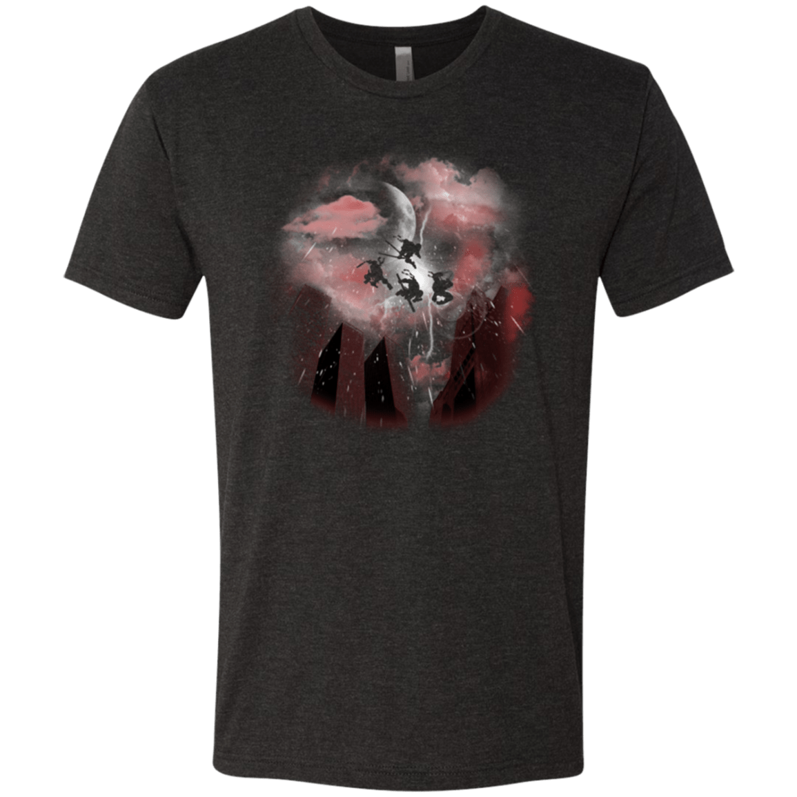 T-Shirts Vintage Black / Small Night of the turtles Men's Triblend T-Shirt