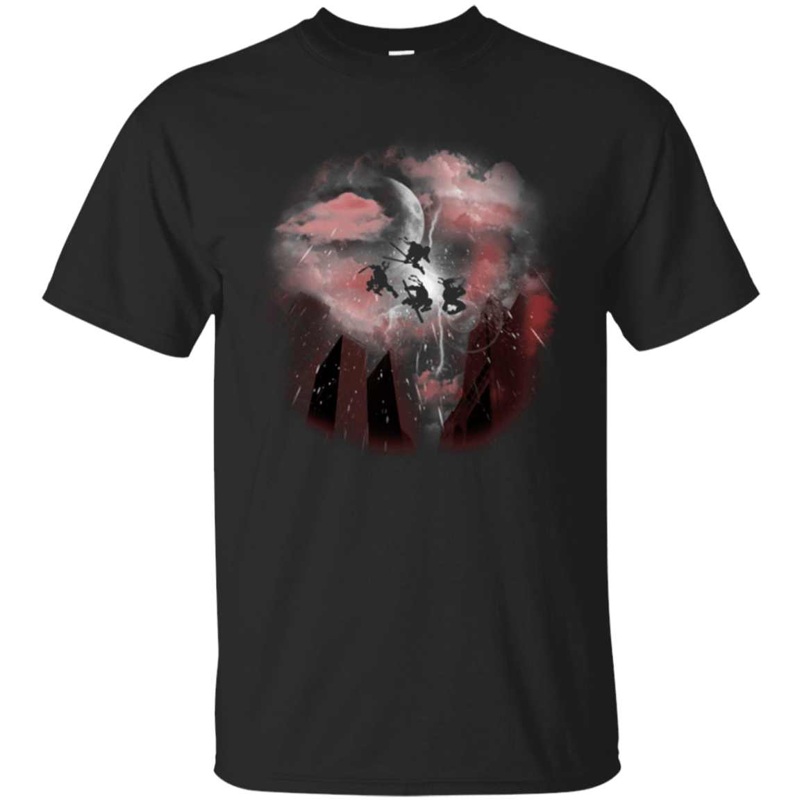 T-Shirts Black / Small Night of the turtles T-Shirt