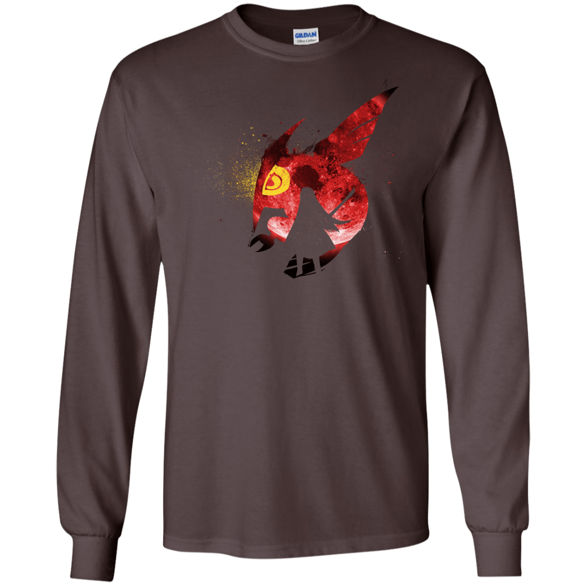 T-Shirts Dark Chocolate / S Night Reid Men's Long Sleeve T-Shirt