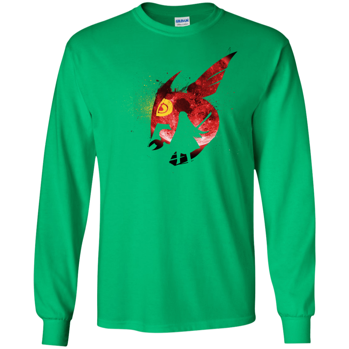 T-Shirts Irish Green / S Night Reid Men's Long Sleeve T-Shirt