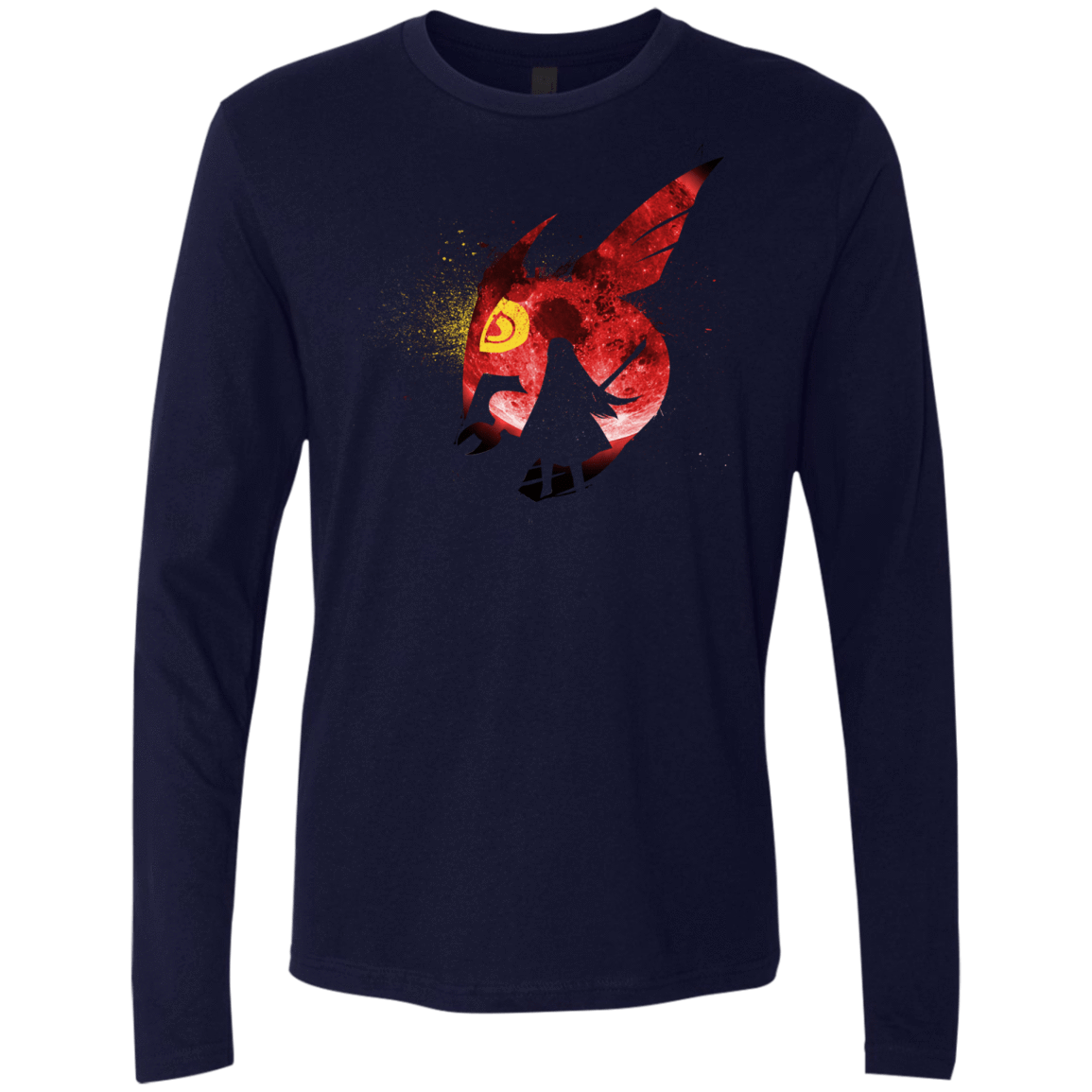 T-Shirts Midnight Navy / S Night Reid Men's Premium Long Sleeve