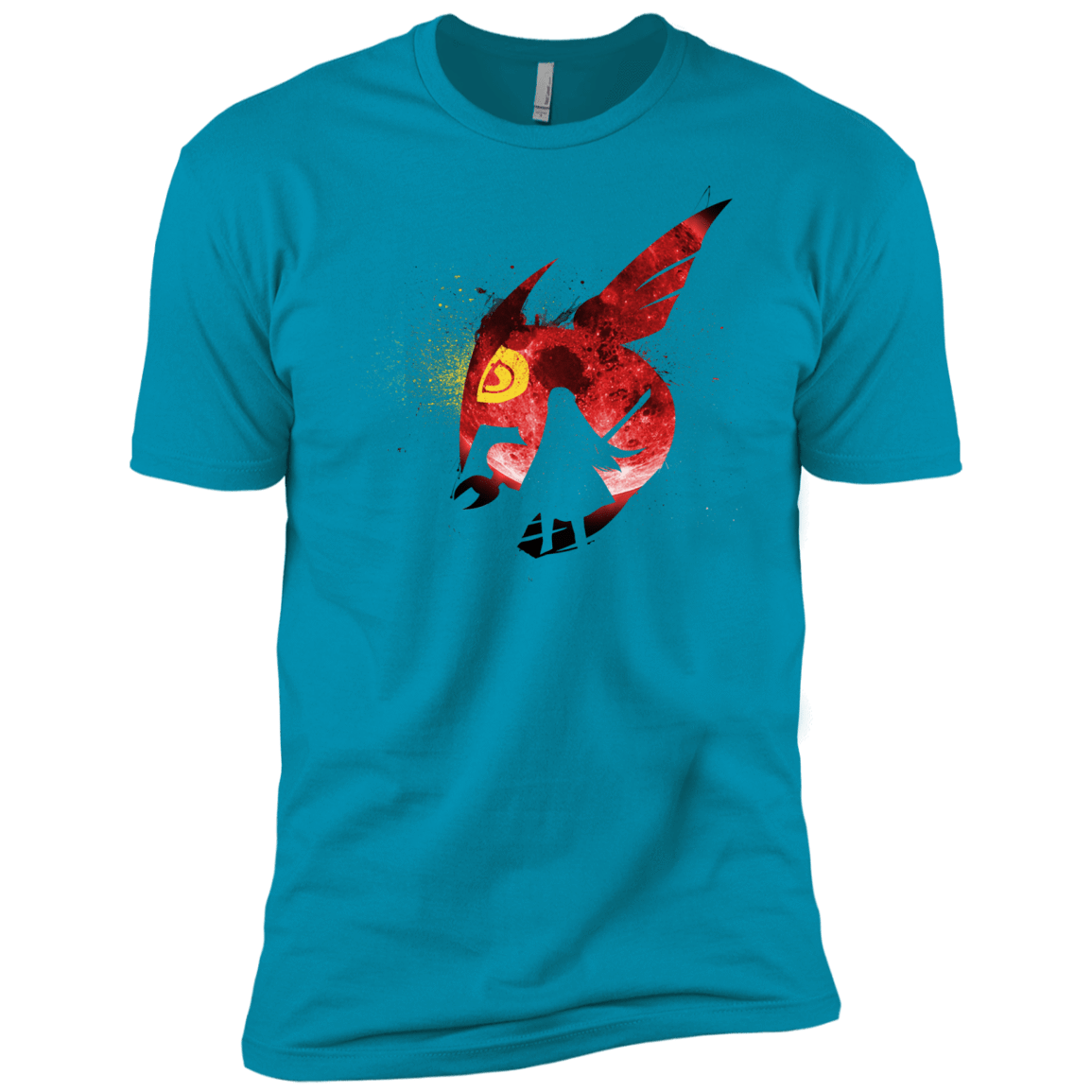 T-Shirts Turquoise / X-Small Night Reid Men's Premium T-Shirt