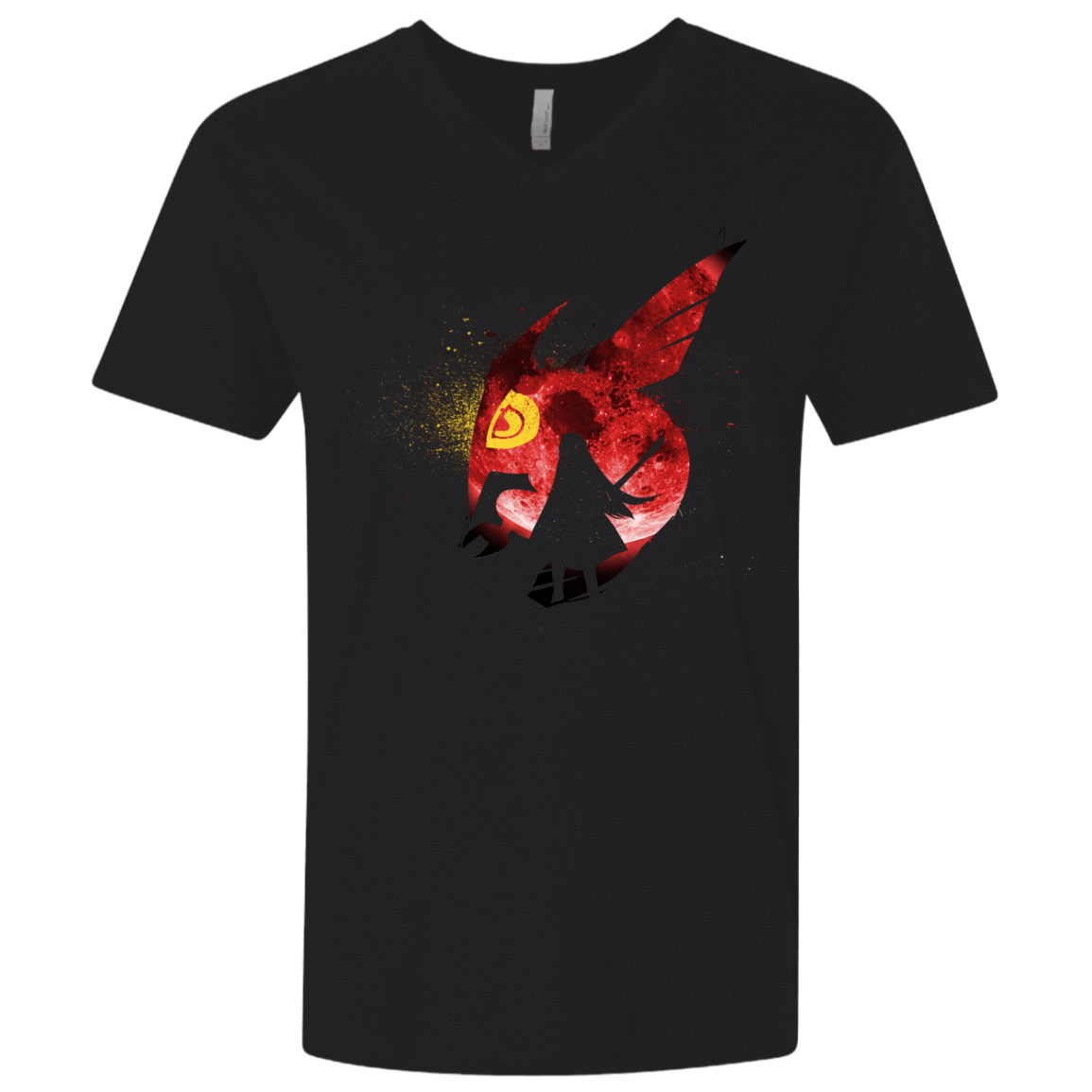 T-Shirts Black / X-Small Night Reid Men's Premium V-Neck