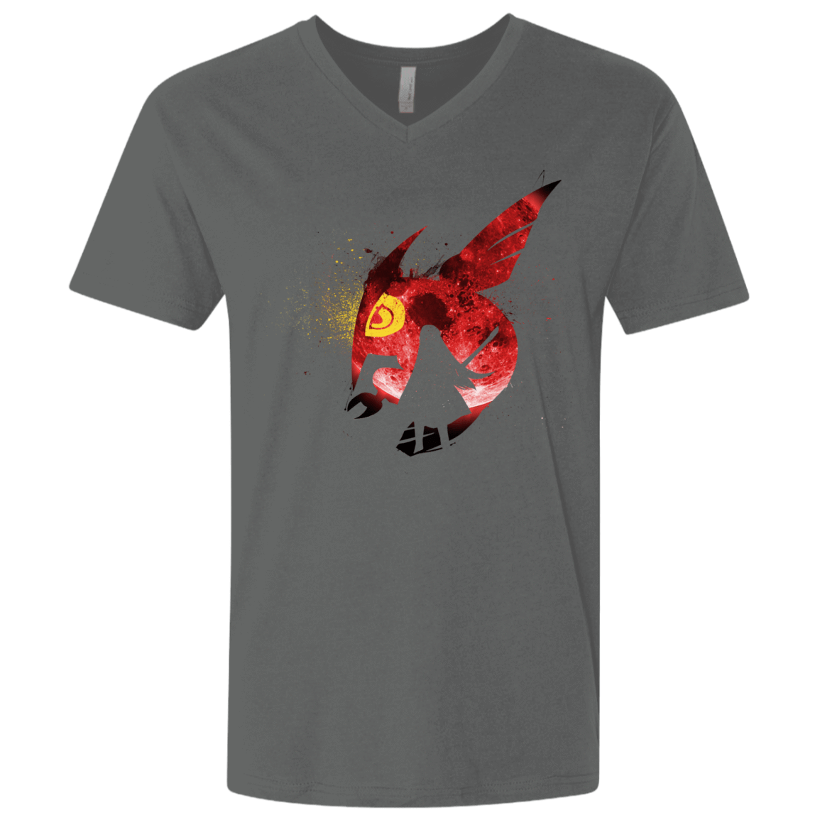 T-Shirts Heavy Metal / X-Small Night Reid Men's Premium V-Neck