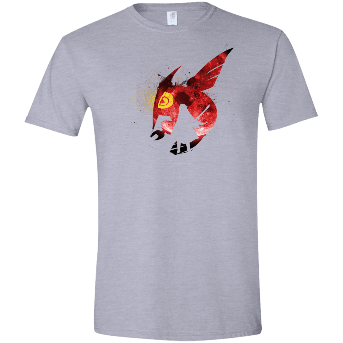 T-Shirts Sport Grey / X-Small Night Reid Men's Semi-Fitted Softstyle