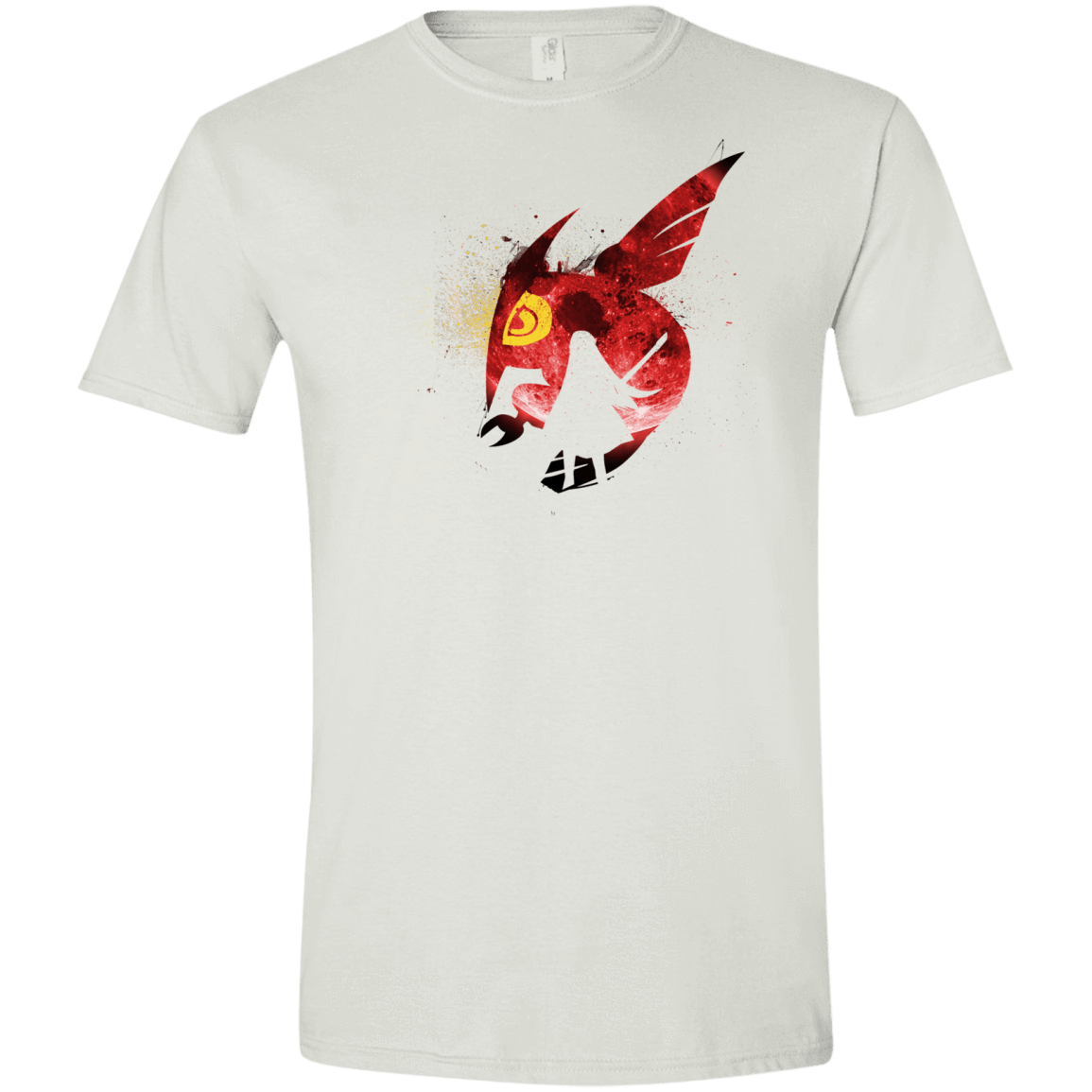 T-Shirts White / X-Small Night Reid Men's Semi-Fitted Softstyle