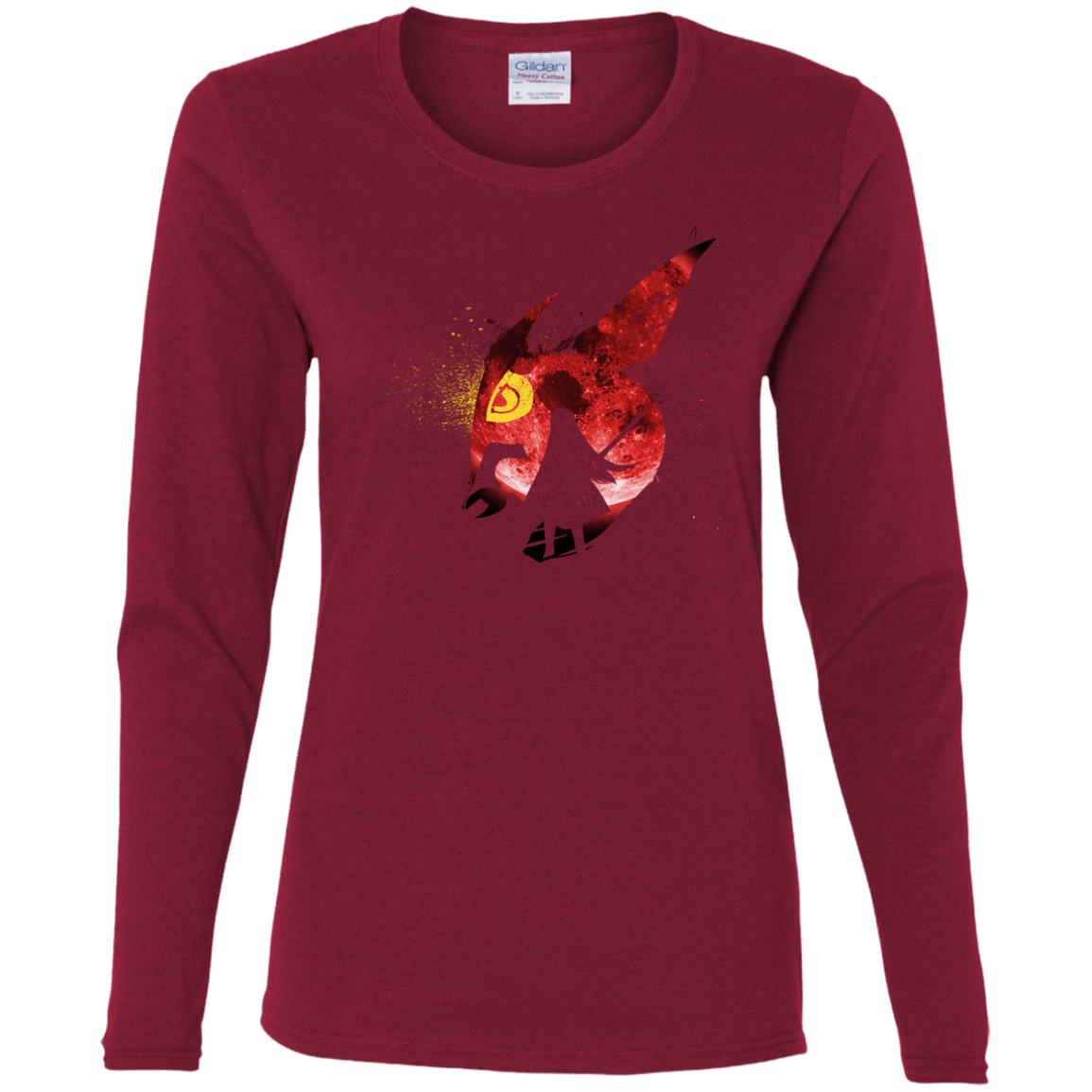 T-Shirts Cardinal / S Night Reid Women's Long Sleeve T-Shirt
