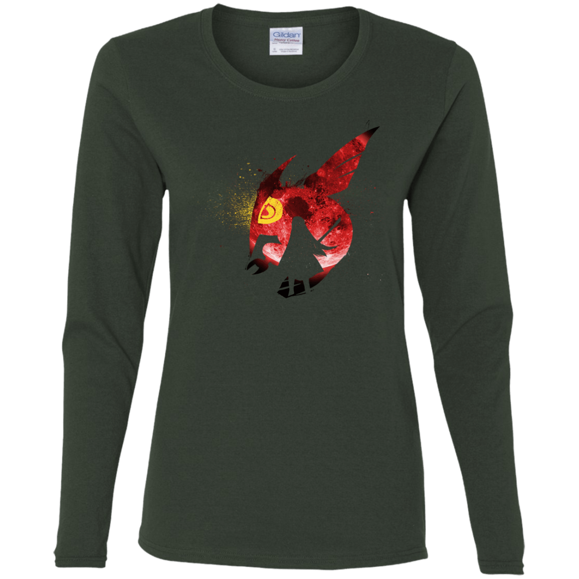 T-Shirts Forest / S Night Reid Women's Long Sleeve T-Shirt