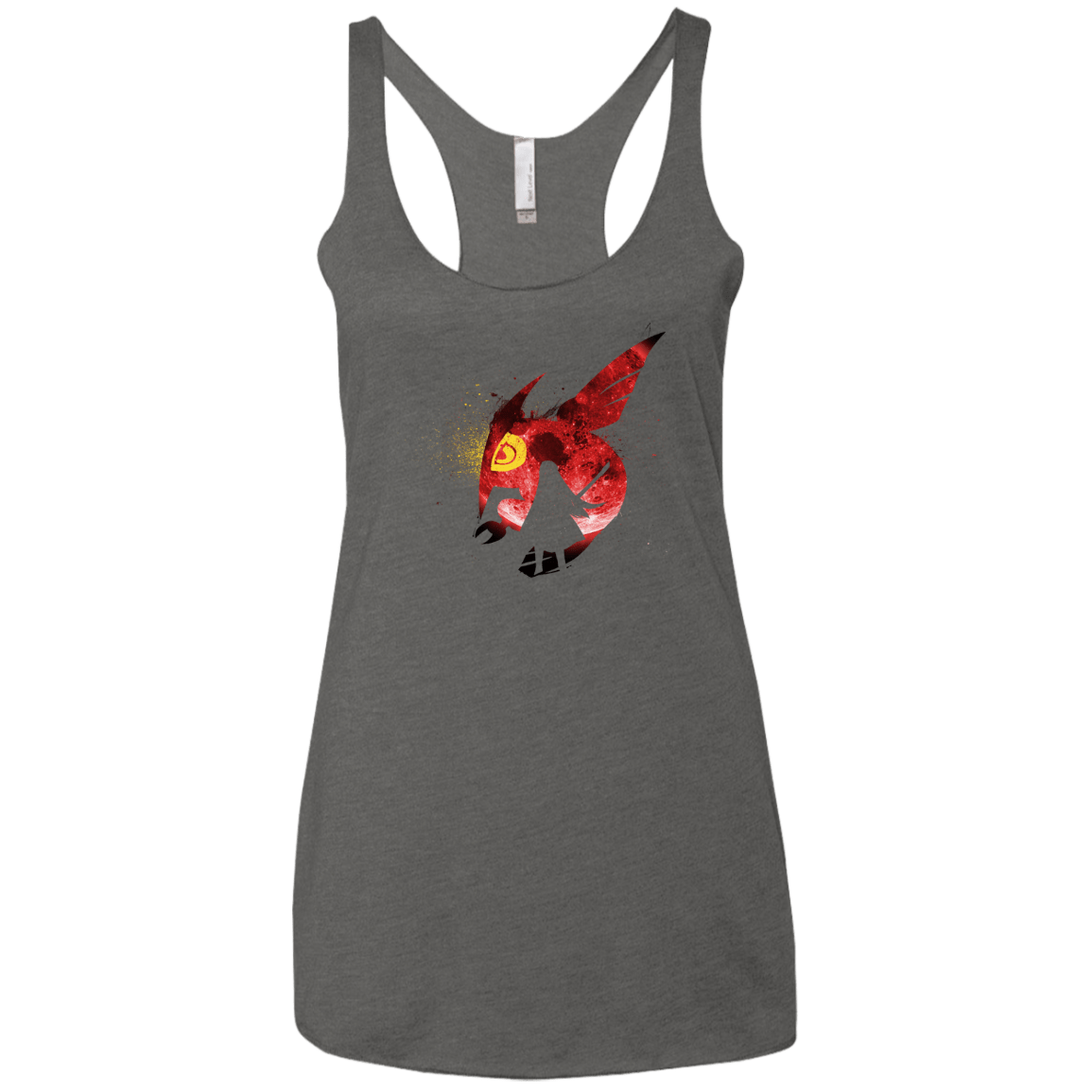 T-Shirts Premium Heather / X-Small Night Reid Women's Triblend Racerback Tank