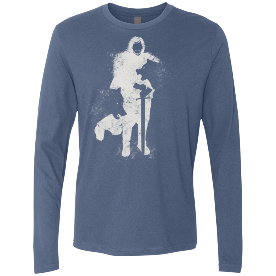 T-Shirts Indigo / Small Night's watch Men's Premium Long Sleeve