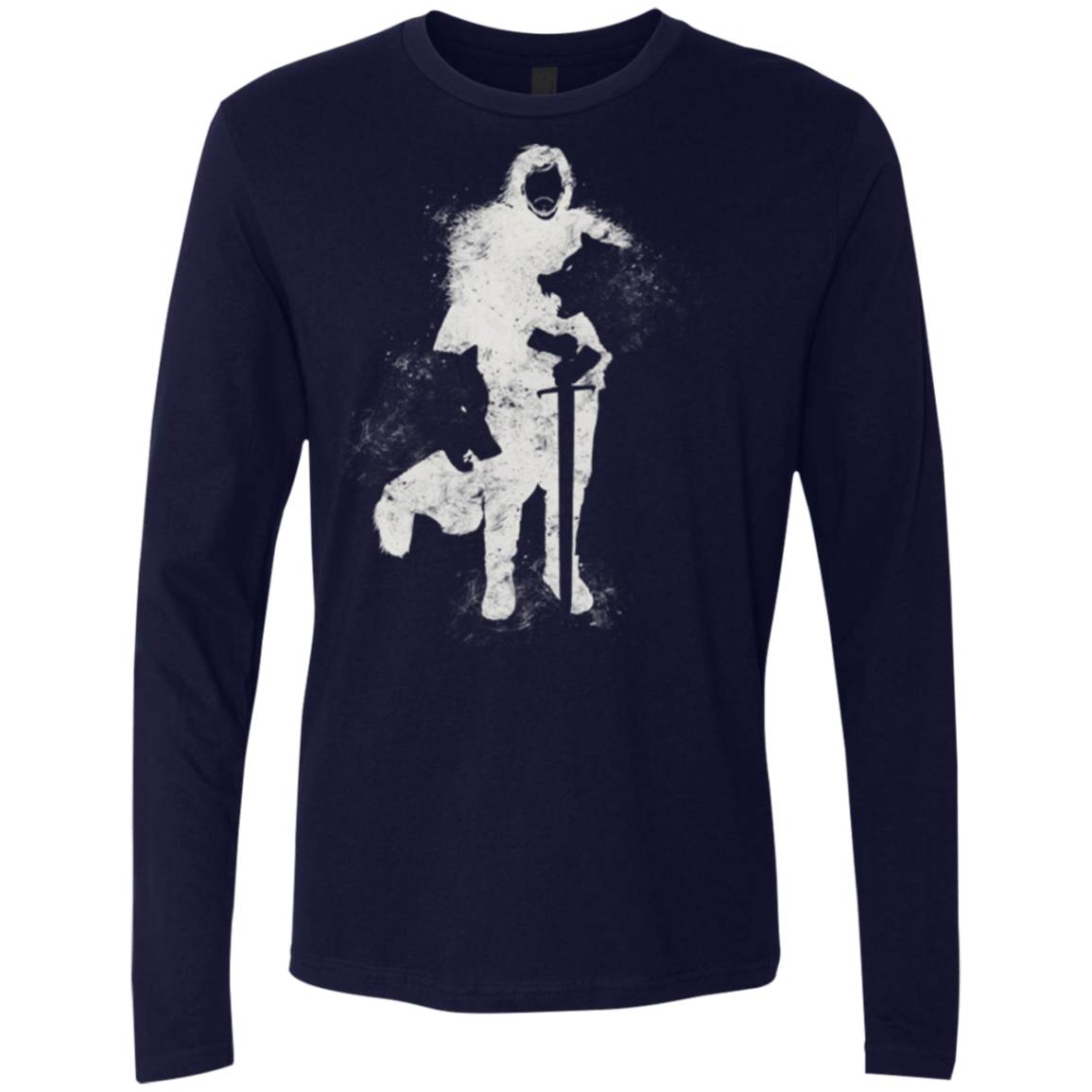T-Shirts Midnight Navy / Small Night's watch Men's Premium Long Sleeve