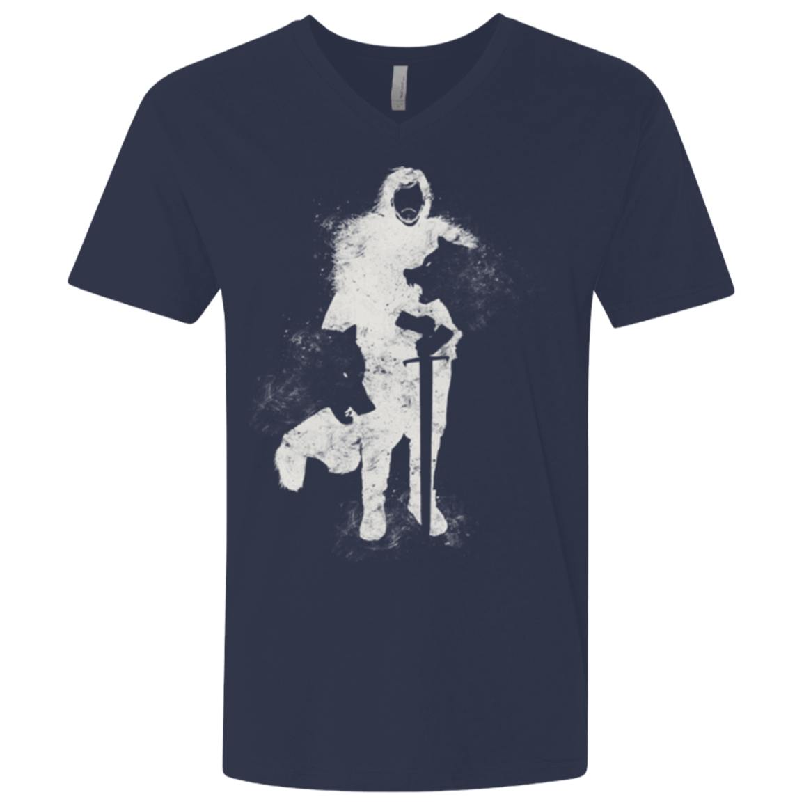 T-Shirts Midnight Navy / X-Small Night's watch Men's Premium V-Neck