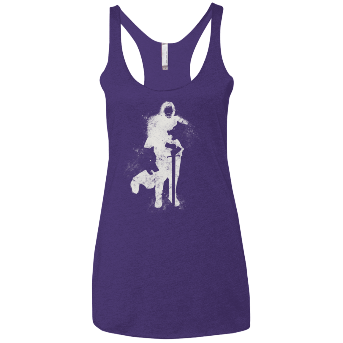 T-Shirts Purple / X-Small Night's watch Women's Triblend Racerback Tank