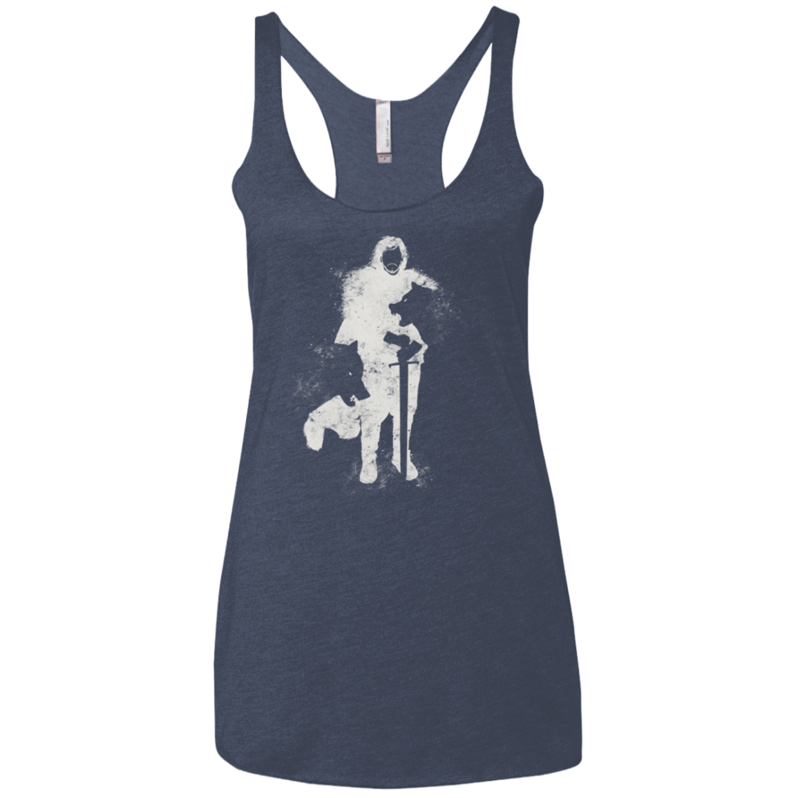 T-Shirts Vintage Navy / X-Small Night's watch Women's Triblend Racerback Tank