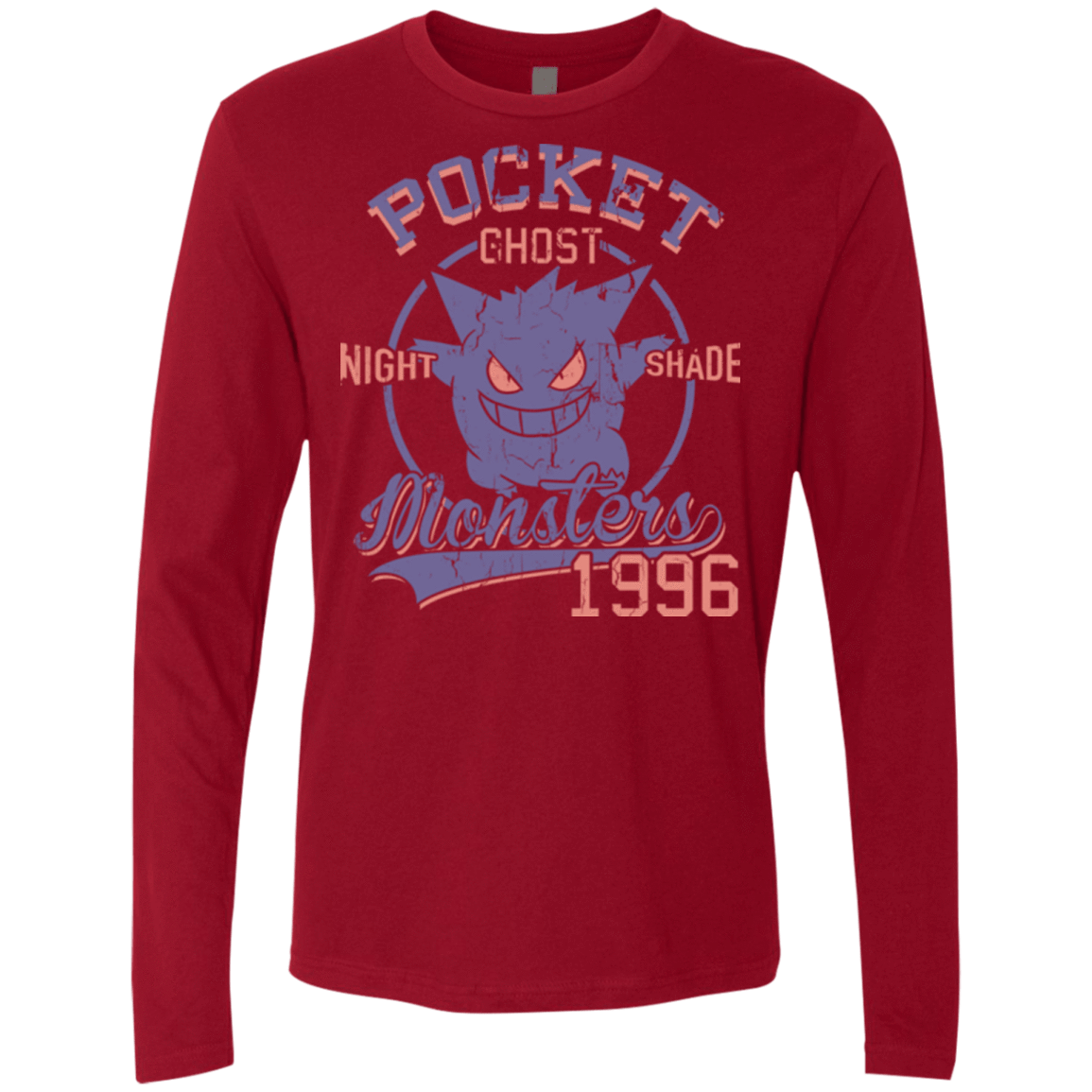 T-Shirts Cardinal / Small Night Shade Men's Premium Long Sleeve