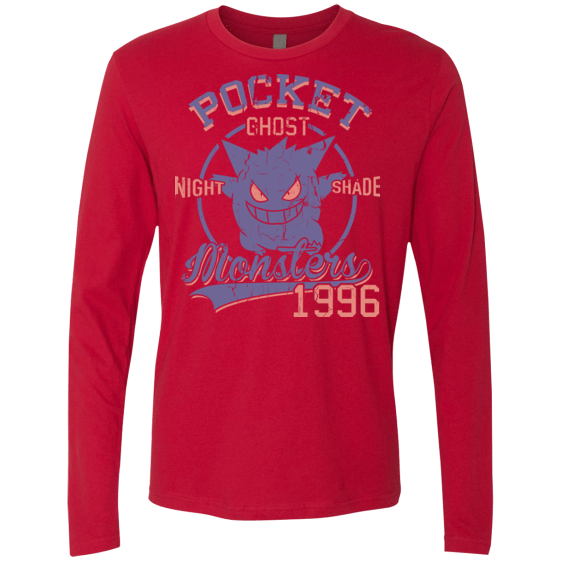 T-Shirts Red / Small Night Shade Men's Premium Long Sleeve